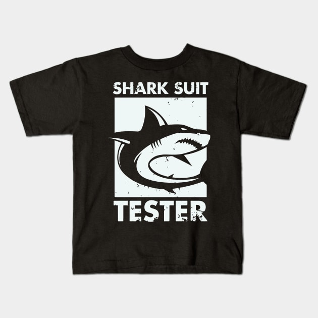 Funny Suit Tester Amputee Kids T-Shirt by tanambos